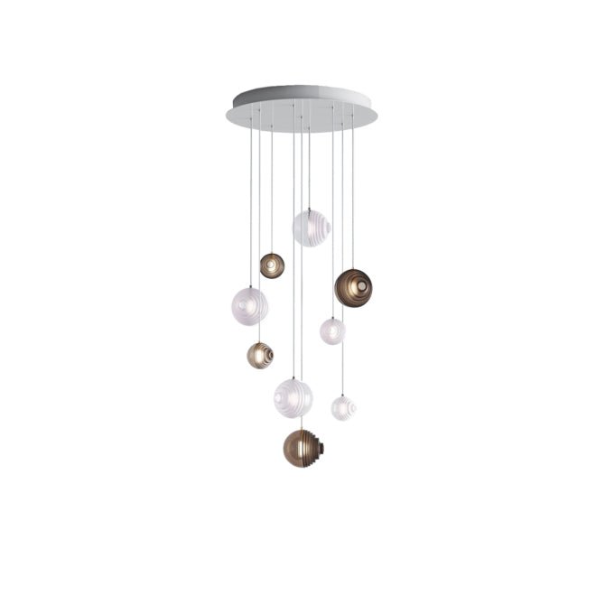 Cosmic Sphere Cascade Chandelier - Vakkerlight