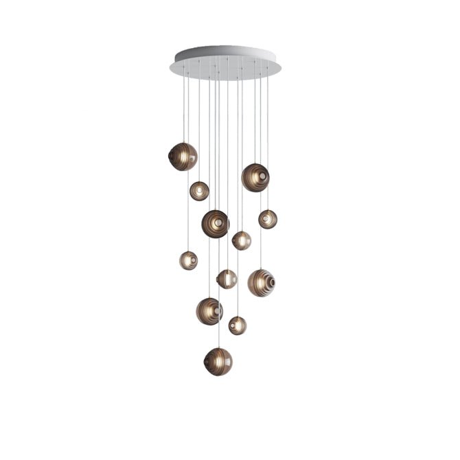 Cosmic Sphere Cascade Chandelier - Vakkerlight