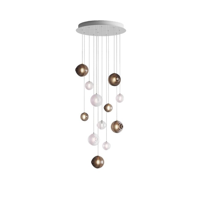 Cosmic Sphere Cascade Chandelier - Vakkerlight
