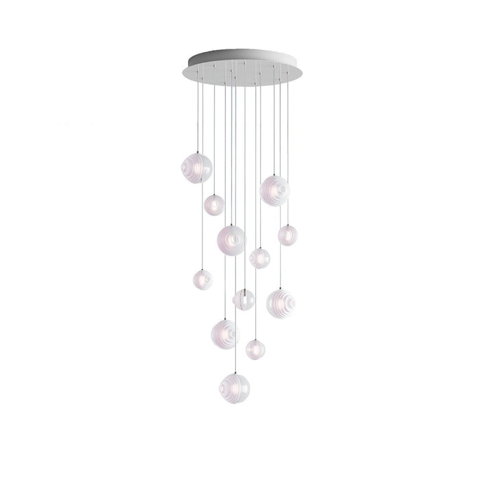 Cosmic Sphere Cascade Chandelier - Vakkerlight