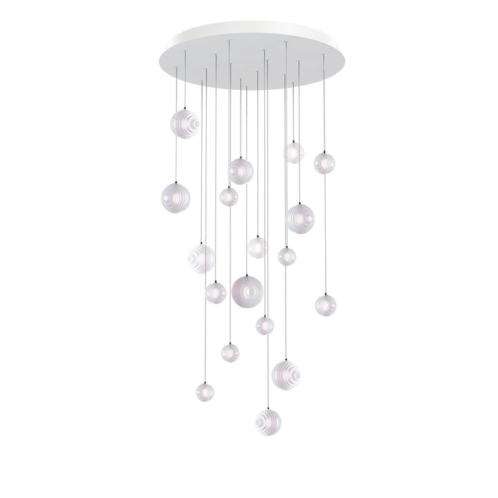 Cosmic Sphere Cascade Chandelier - Vakkerlight