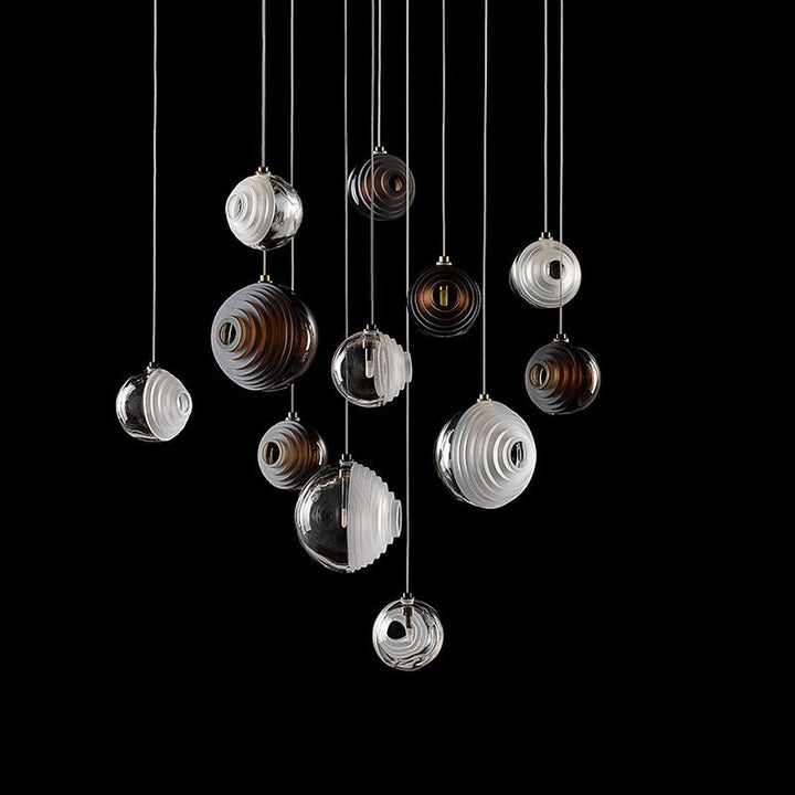 Cosmic Sphere Cascade Chandelier - Vakkerlight