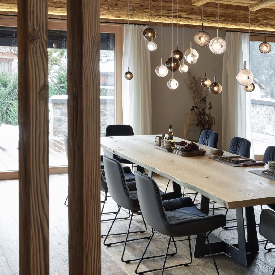 Cosmic Sphere Cascade Chandelier - Vakkerlight