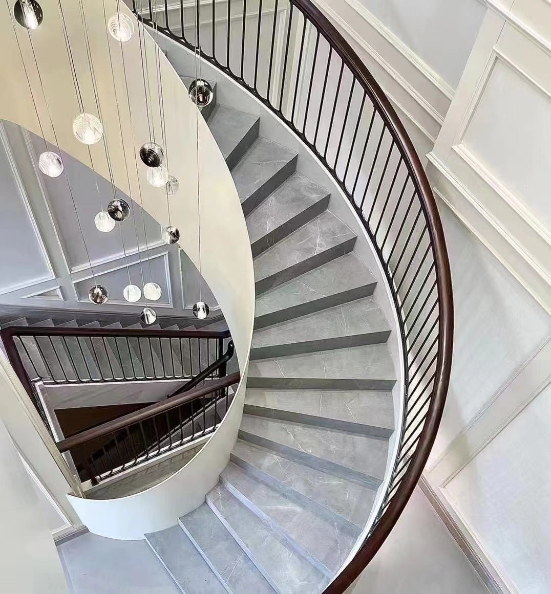 Cosmic Sphere Cascade Chandelier - Vakkerlight