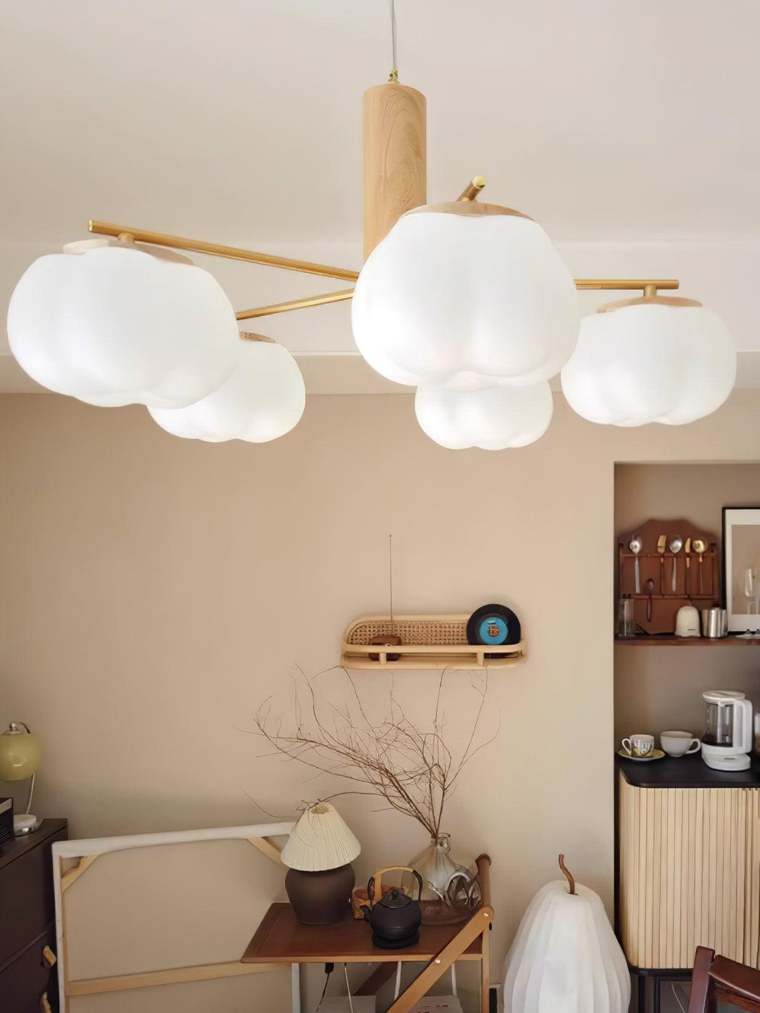 Cotton Balls Chandelier - Vakkerlight