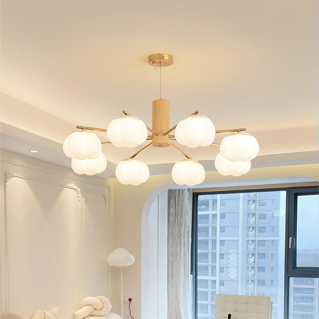 Cotton Balls Chandelier - Vakkerlight