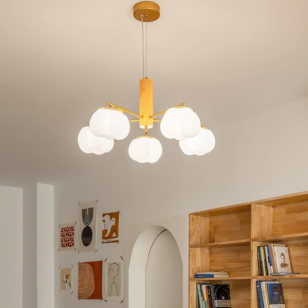 Cotton Balls Chandelier - Vakkerlight