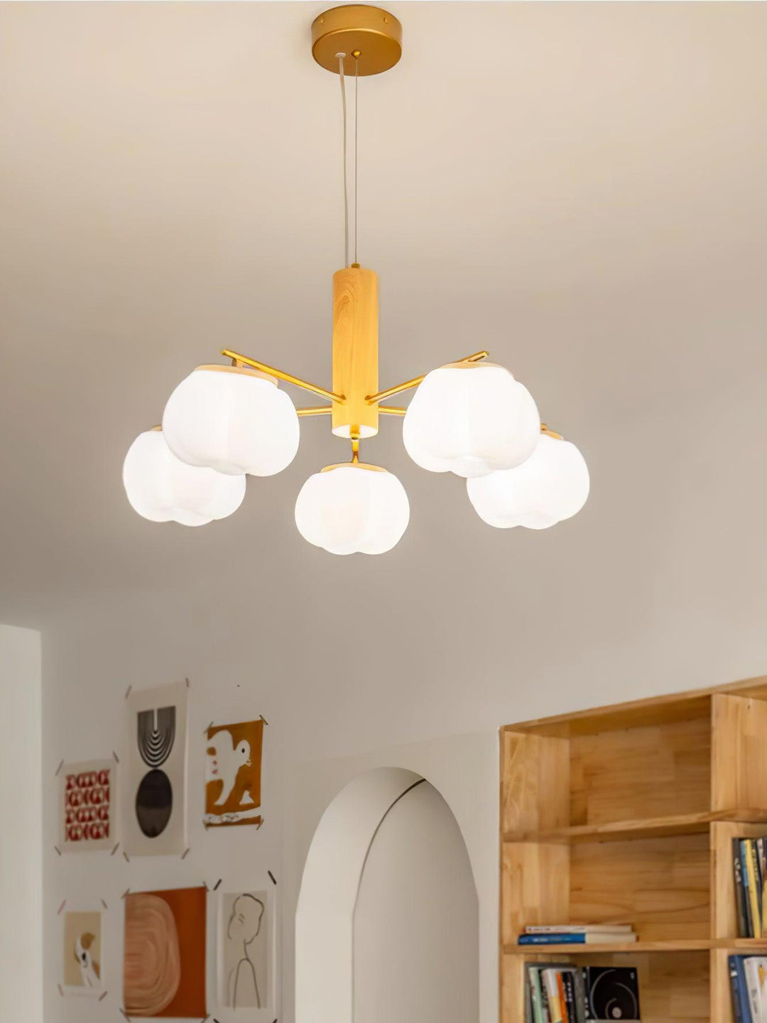 Cotton Balls Chandelier - Vakkerlight