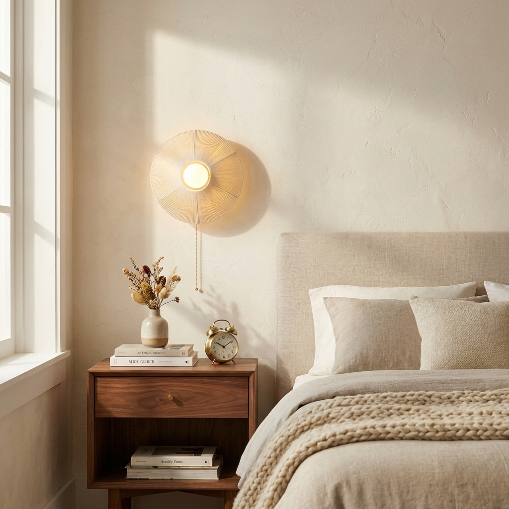 Cotton Thread Wall Lamp