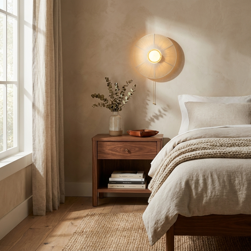 Cotton Thread Wall Lamp
