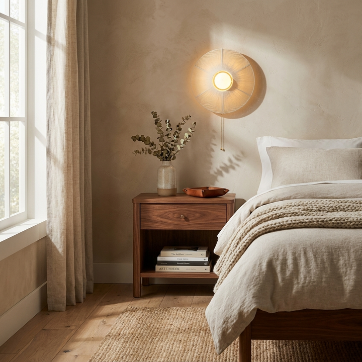 Cotton Thread Wall Lamp