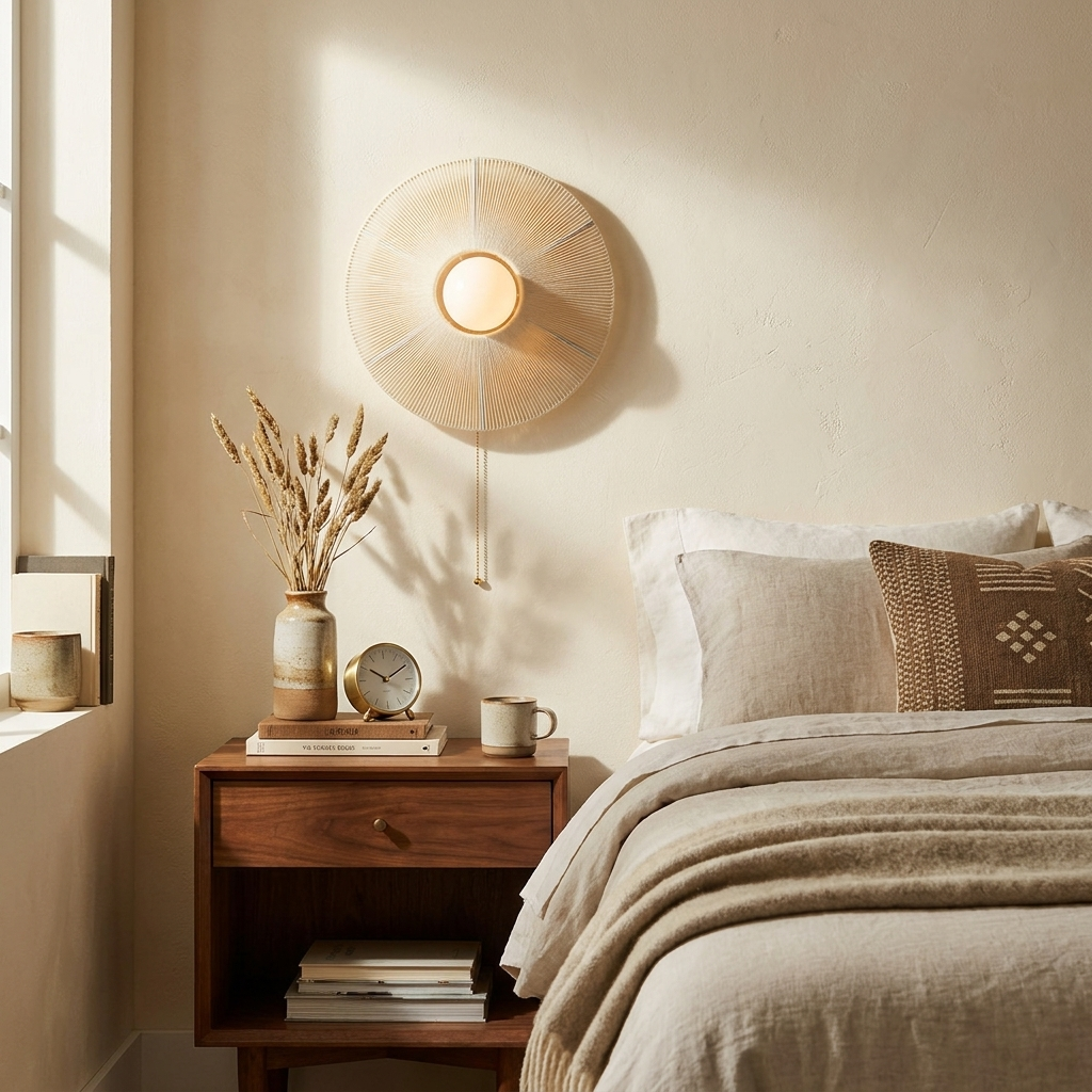 Cotton Thread Wall Lamp