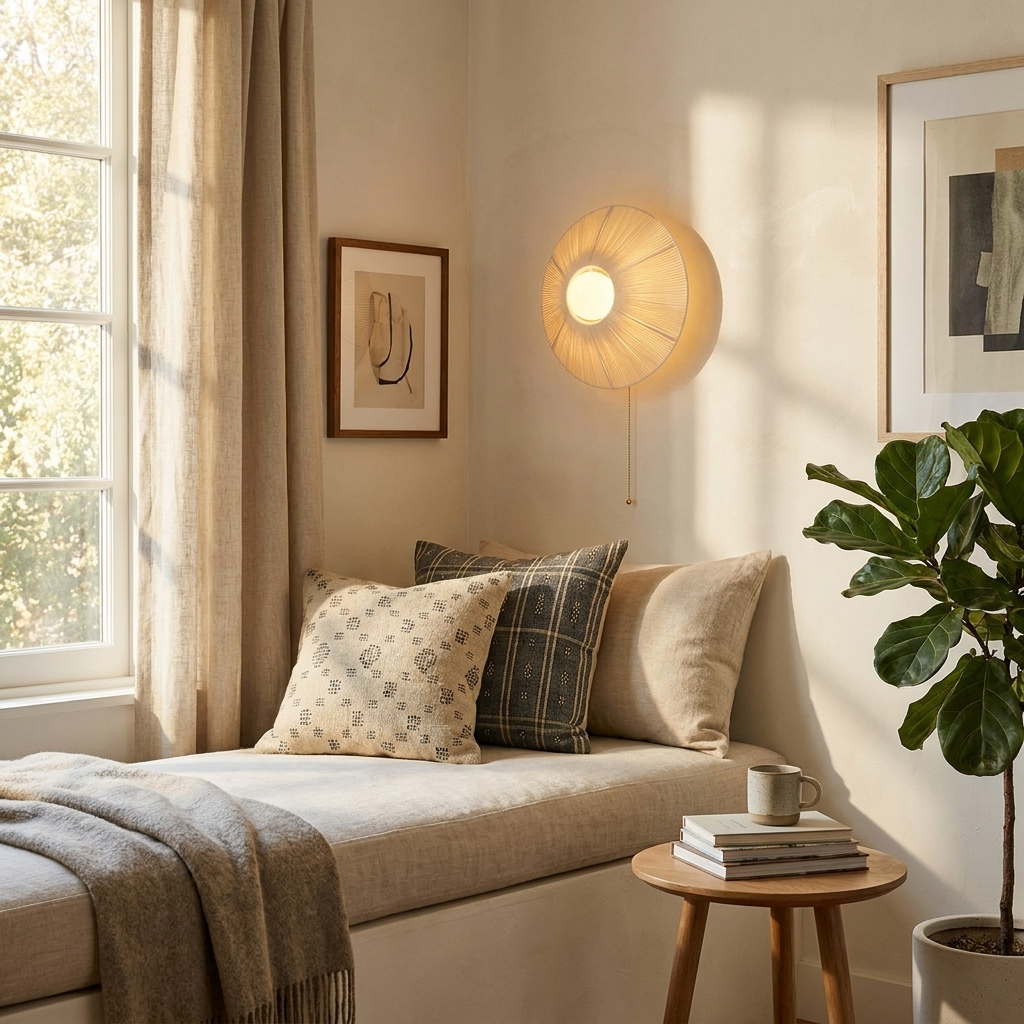 Cotton Thread Wall Lamp