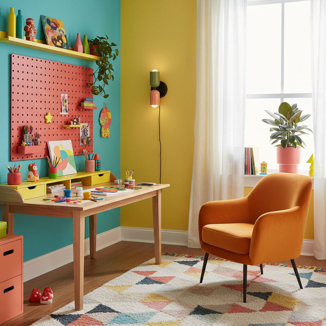 Couleur Double Plug In Wall Lamp - Vakkerlight