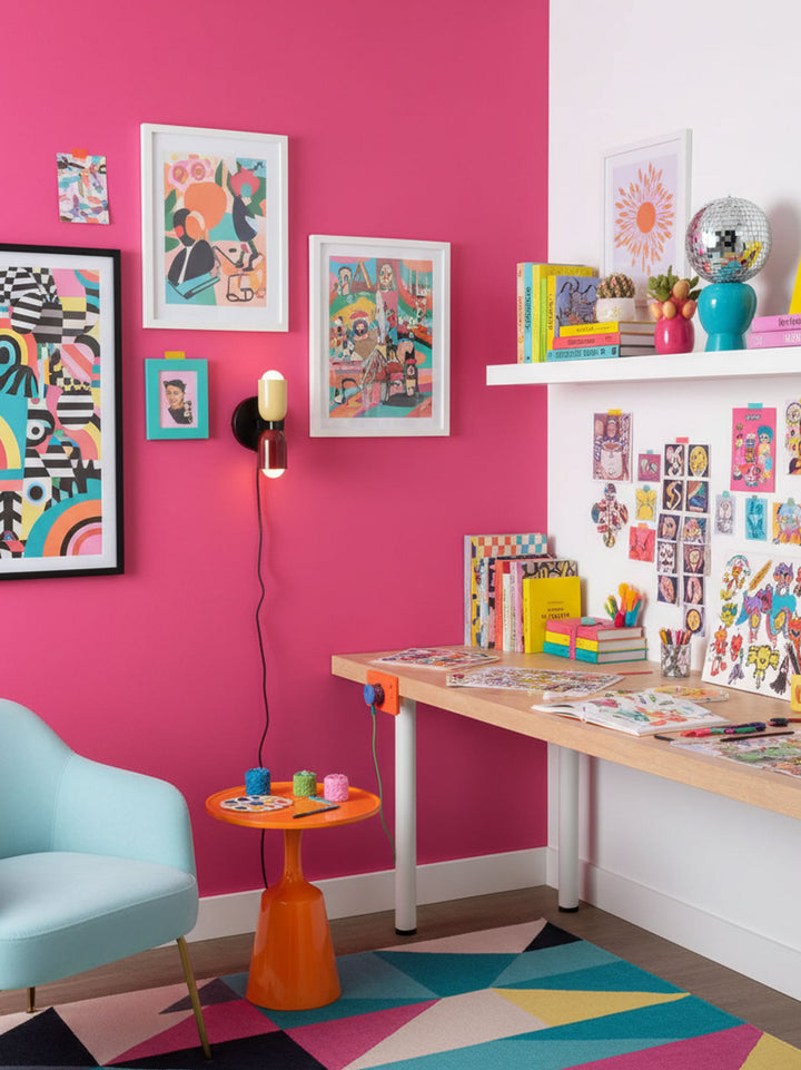 Couleur Double Plug In Wall Lamp - Vakkerlight