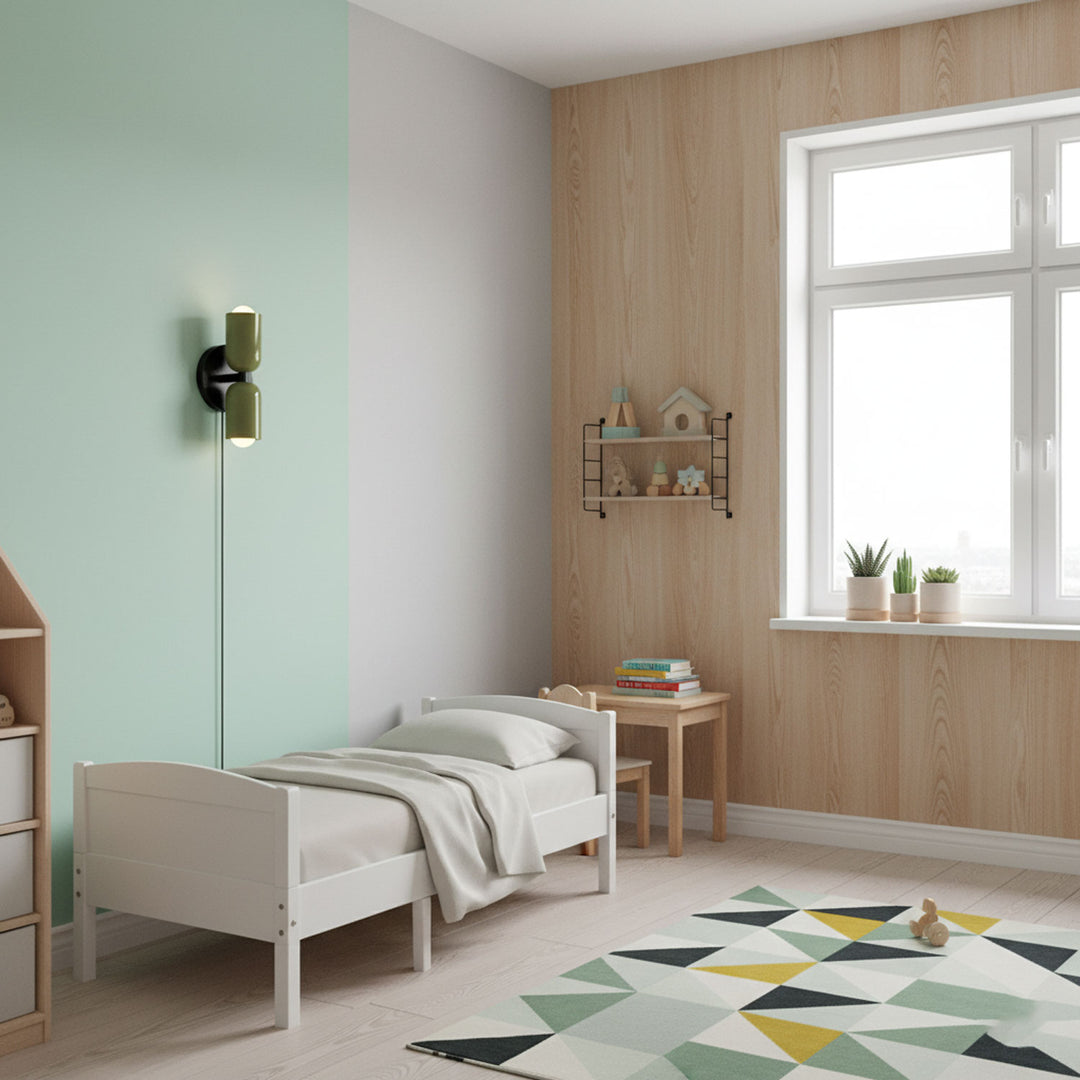 Couleur Double Plug In Wall Lamp - Vakkerlight