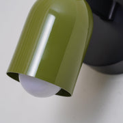 Couleur Double Plug In Wall Lamp