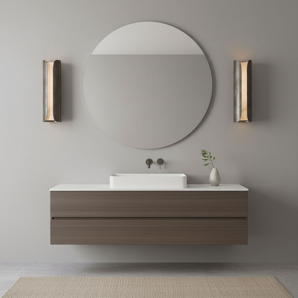 Cradled Alabaster Sconce - Vakkerlight