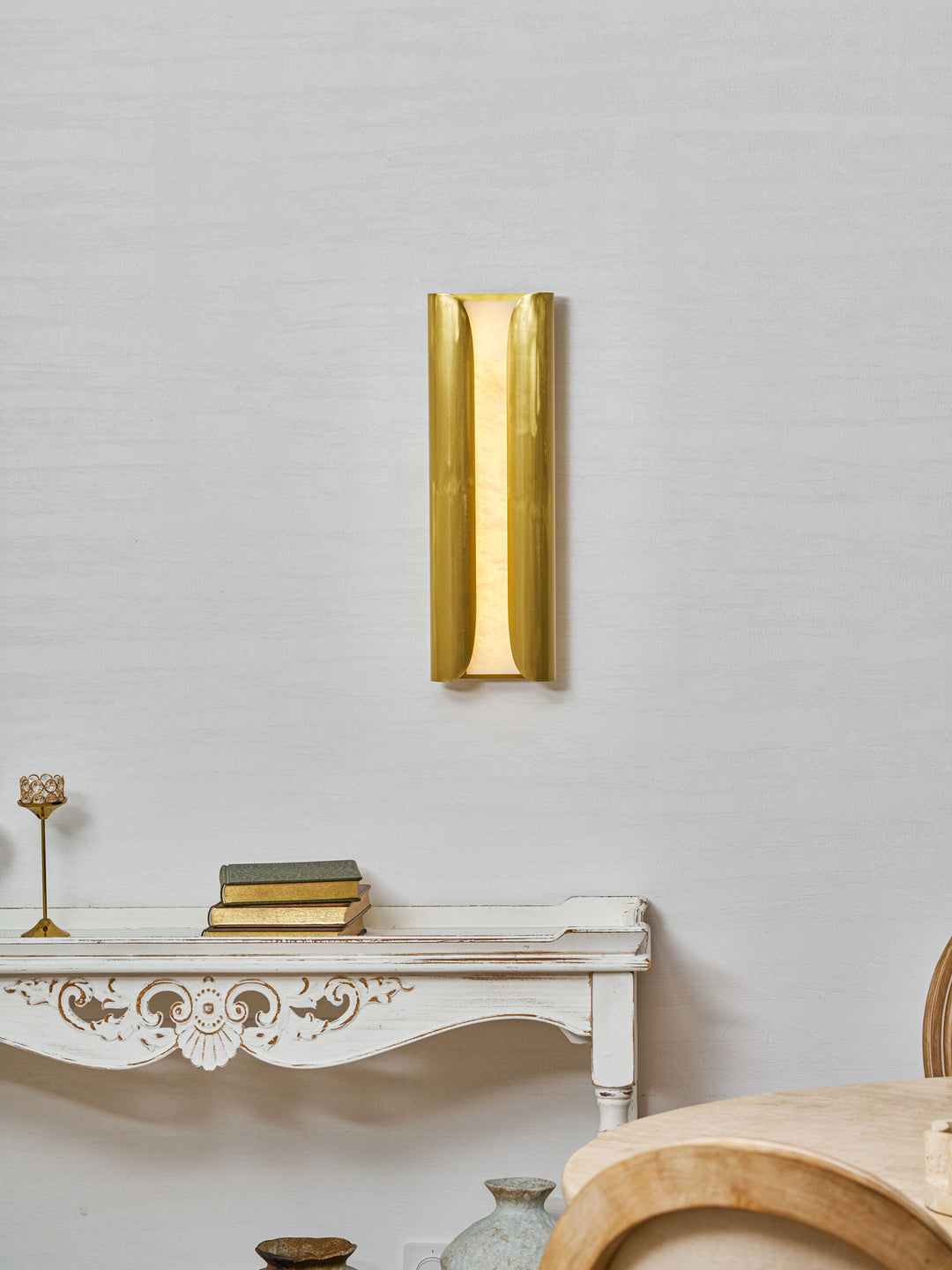 Cradled Alabaster Sconce - Vakkerlight