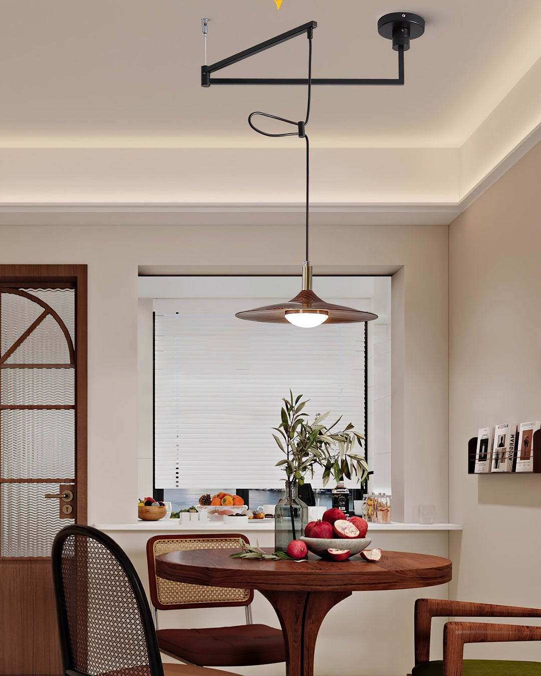 Crane Swing Arm Pendant Lamp - Vakkerlight