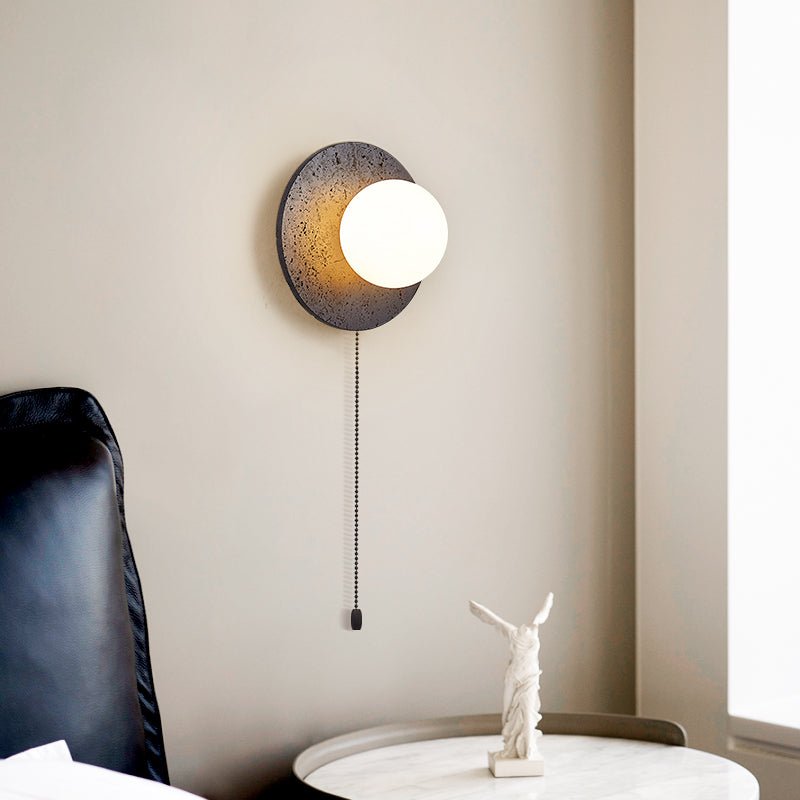 Crater Backlit Wall Sconce - Vakkerlight