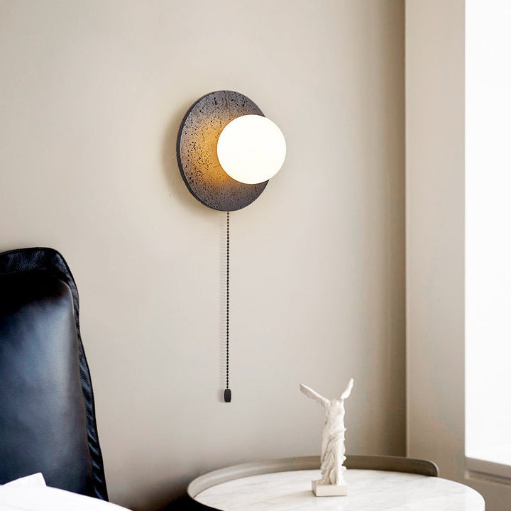 Crater Backlit Wall Sconce - Vakkerlight