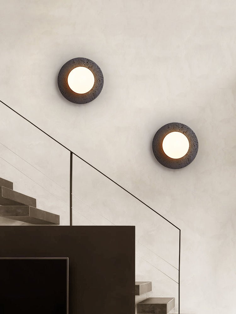 Crater Backlit Wall Sconce - Vakkerlight