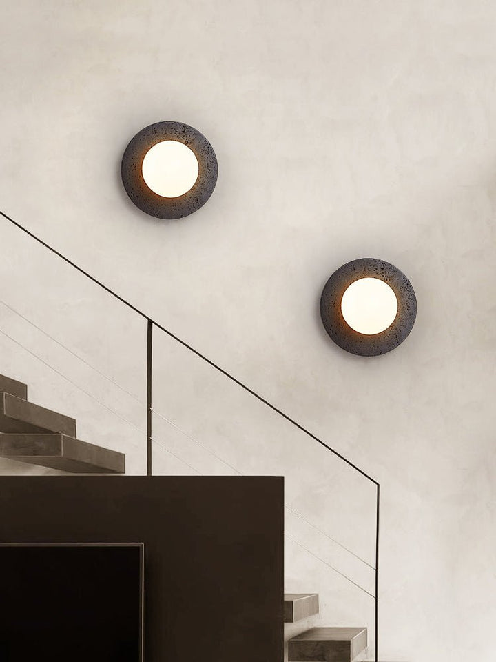 Crater Backlit Wall Sconce - Vakkerlight
