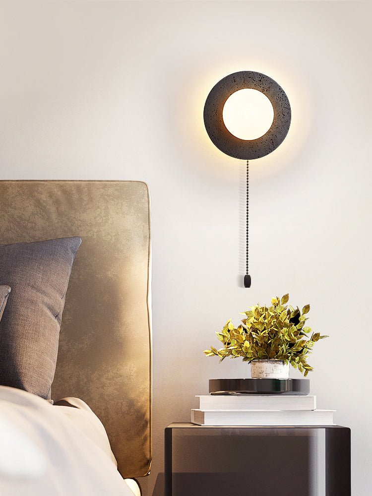 Crater Backlit Wall Sconce - Vakkerlight