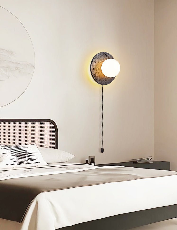 Crater Backlit Wall Sconce - Vakkerlight