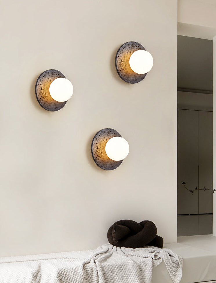 Crater Backlit Wall Sconce - Vakkerlight