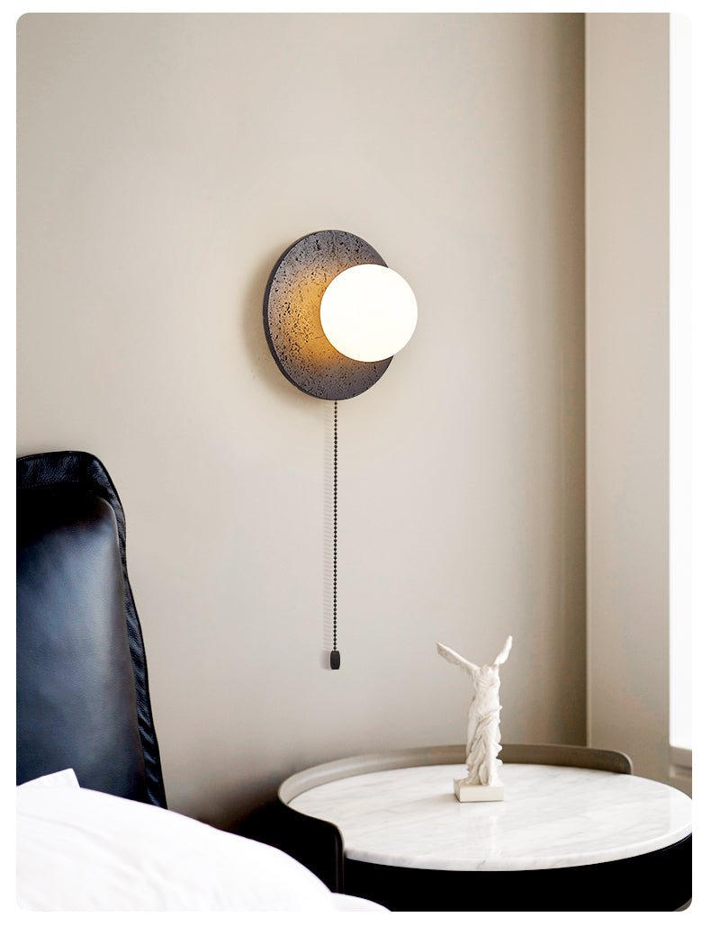 Crater Backlit Wall Sconce - Vakkerlight