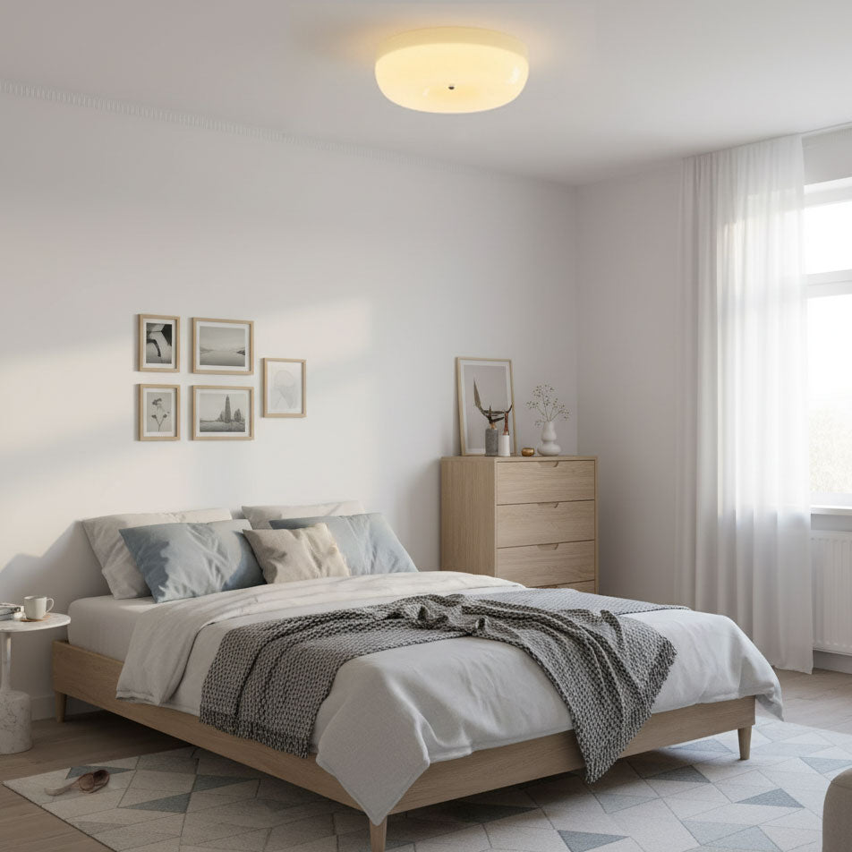 Cream Pudding Ceiling Lamp - Vakkerlight