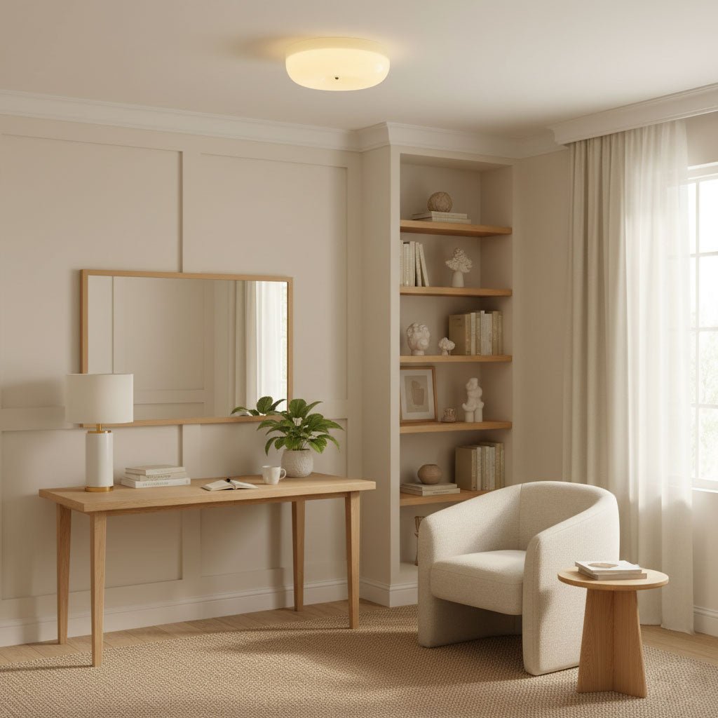 Cream Pudding Ceiling Lamp - Vakkerlight