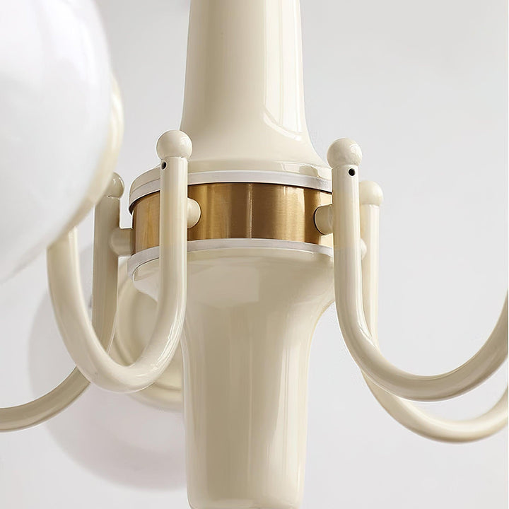 Cream Ball Chandelier - Vakkerlight