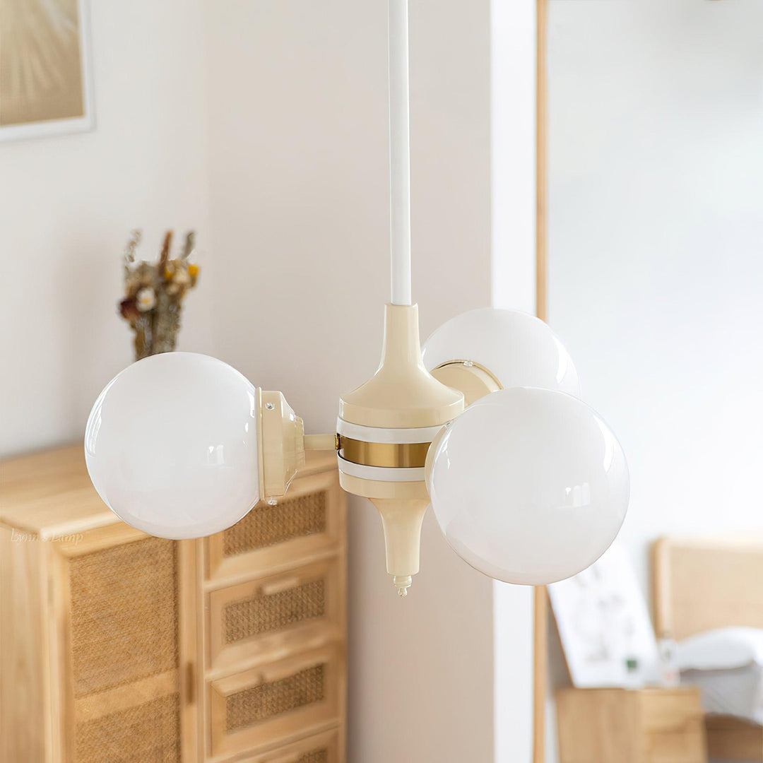 Cream Ball Chandelier - Vakkerlight