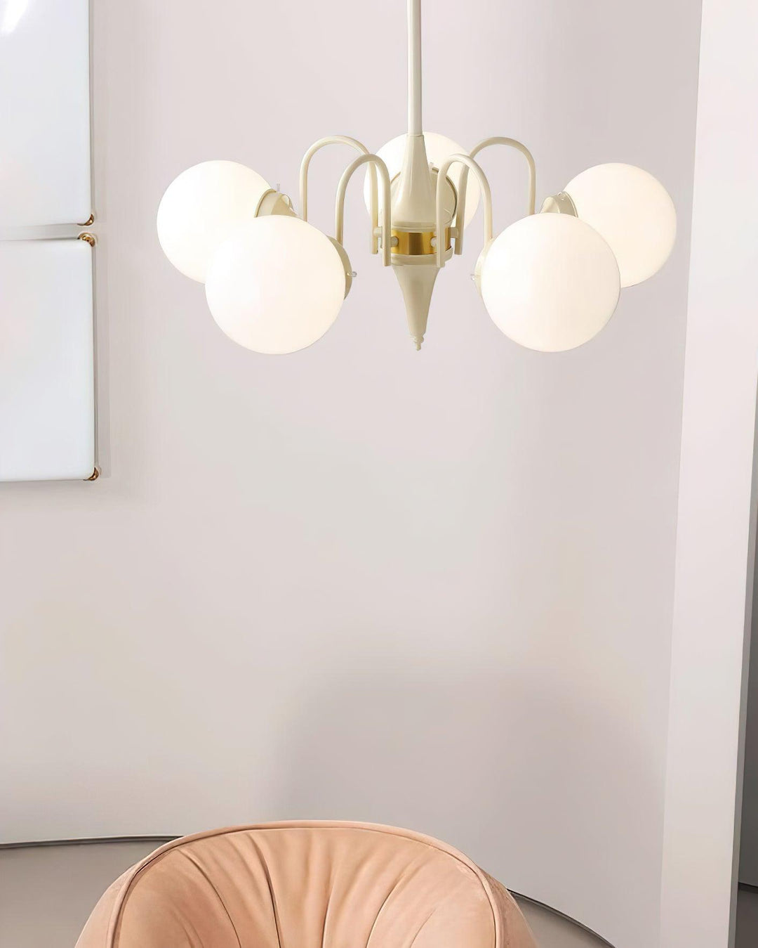 Cream Ball Chandelier - Vakkerlight