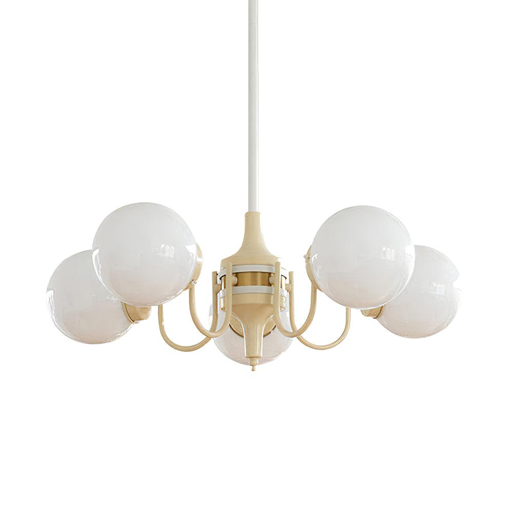 Cream Ball Chandelier - Vakkerlight