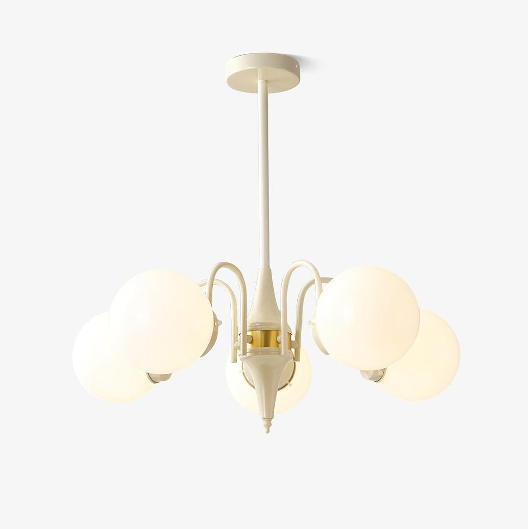 Cream Ball Chandelier - Vakkerlight