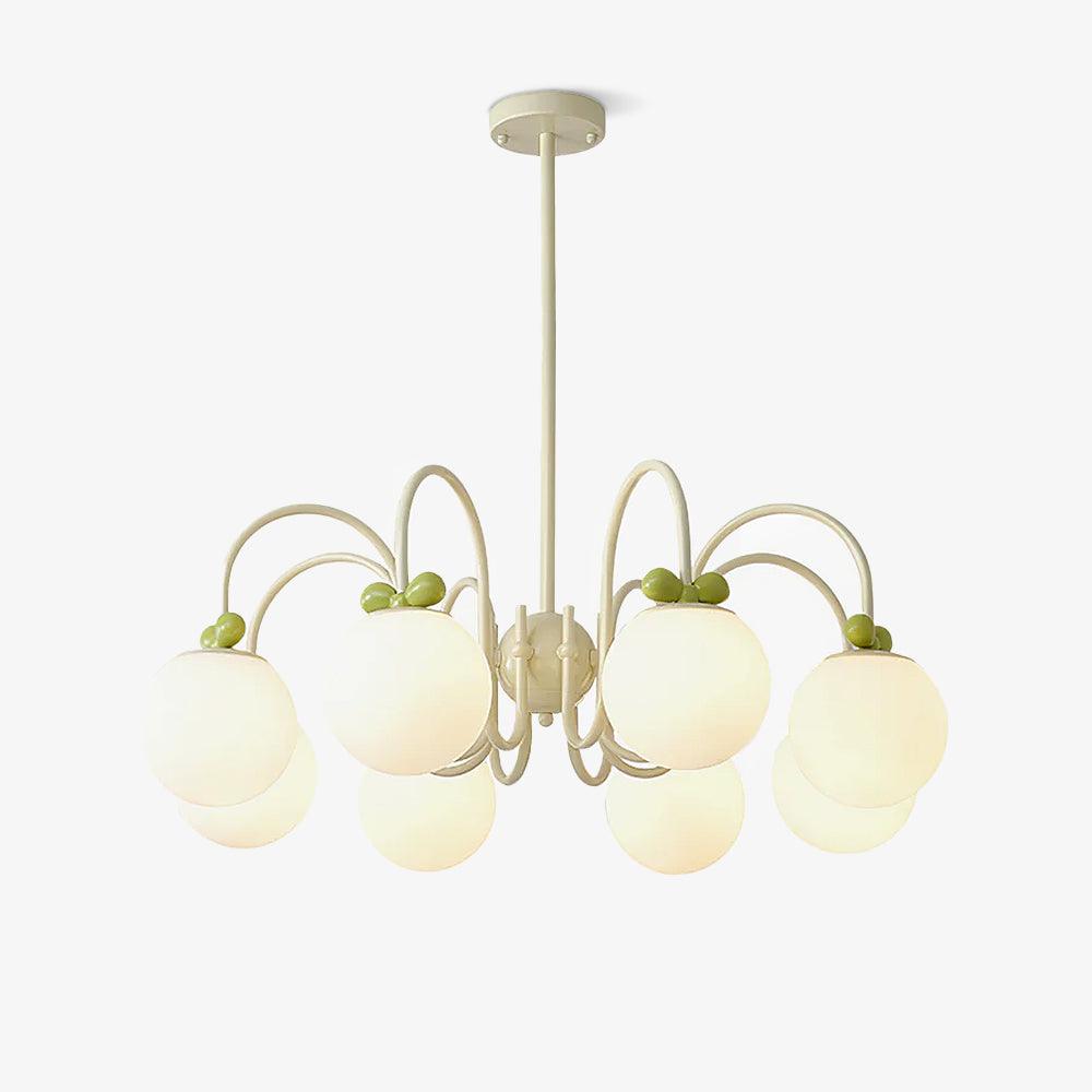 Cream Cherry Chandelier - Vakkerlight