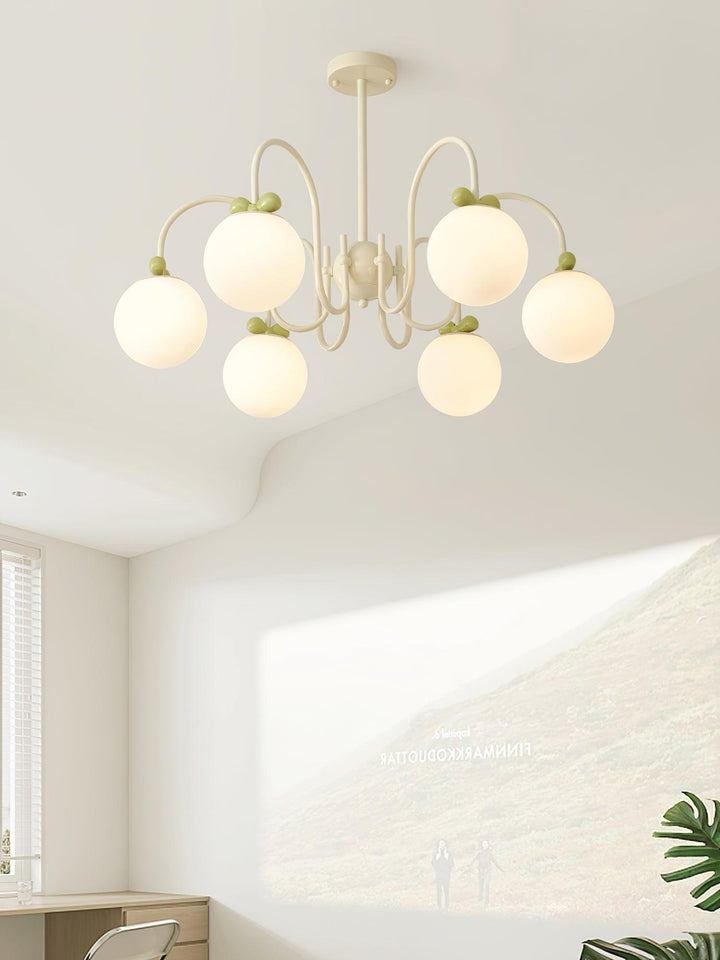 Cream Cherry Chandelier - Vakkerlight