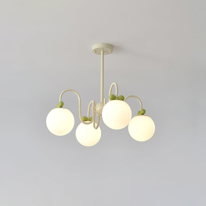 Cream Cherry Chandelier - Vakkerlight