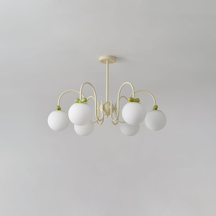 Cream Cherry Chandelier - Vakkerlight