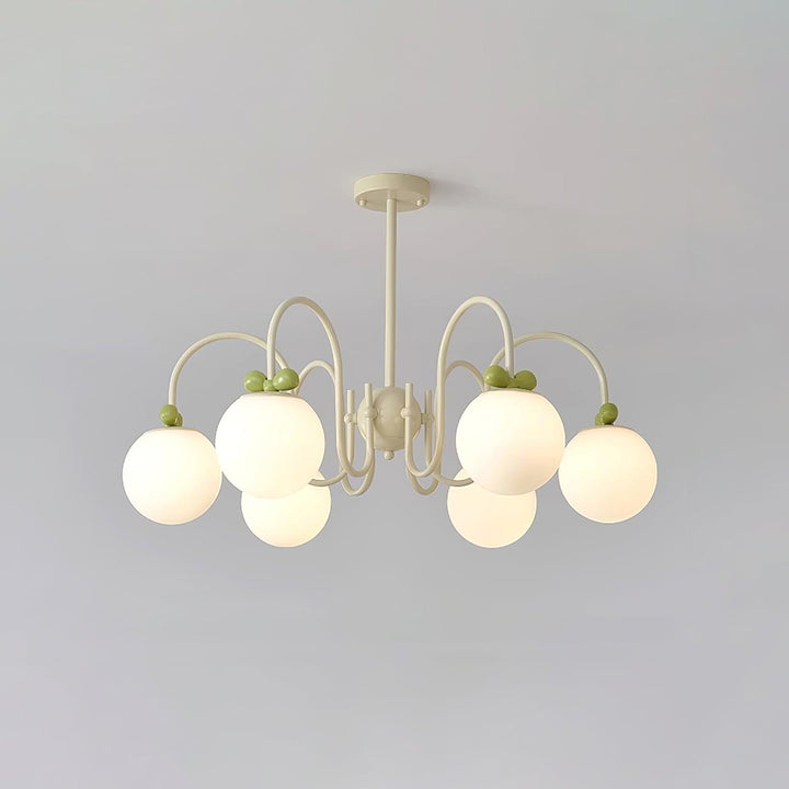 Cream Cherry Chandelier - Vakkerlight