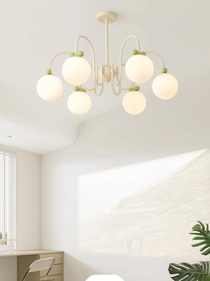 Cream Cherry Chandelier - Vakkerlight