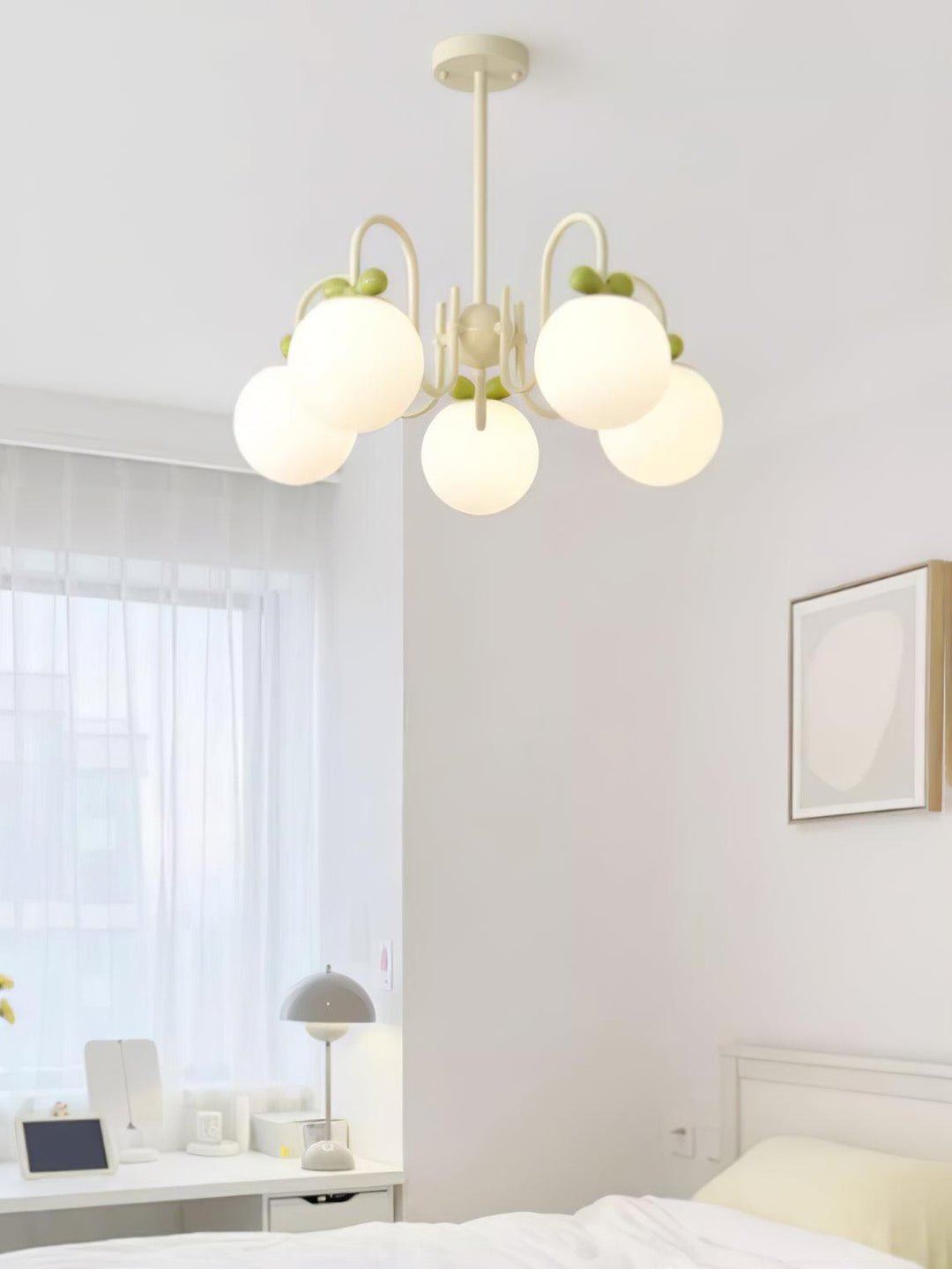 Cream Cherry Chandelier - Vakkerlight