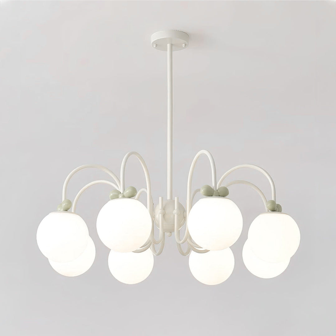 Cream Cherry Chandelier