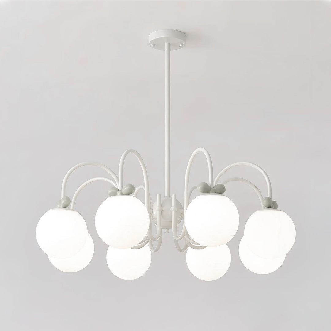 Cream Cherry Chandelier