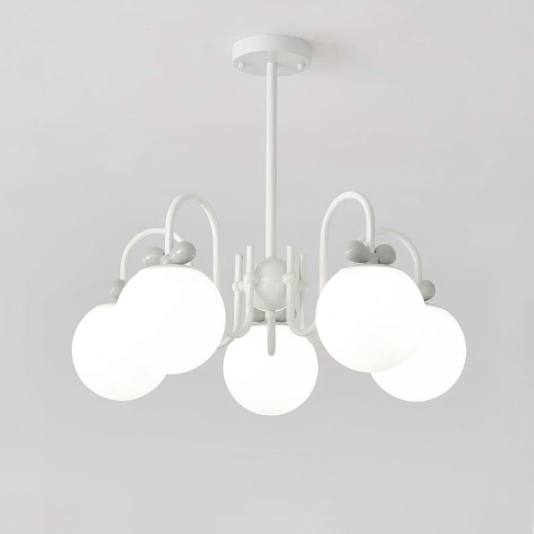 Cream Cherry Chandelier