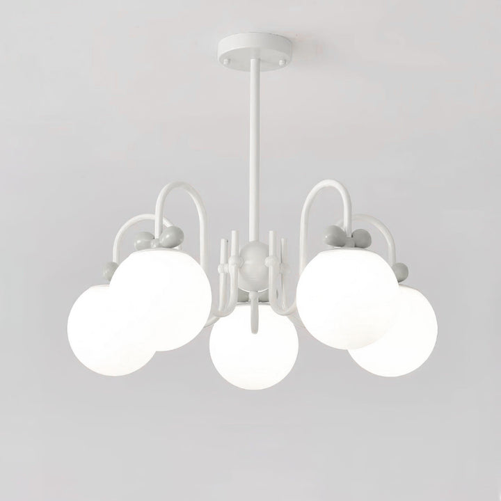 Cream Cherry Chandelier